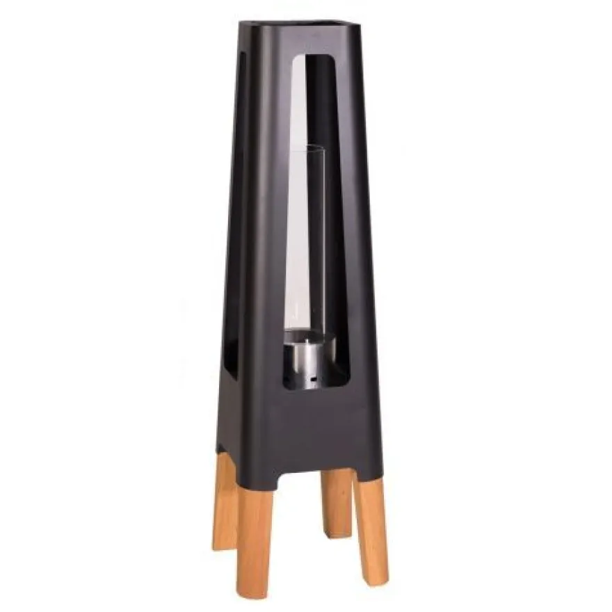 Nexo Bio-Ethanol Outdoor Lampe Schwarz