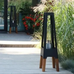 Nexo Bio-Ethanol Outdoor Lampe Schwarz