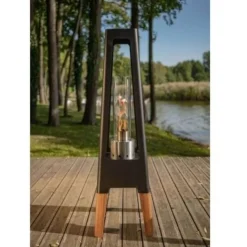 Nexo Bio-Ethanol Outdoor Lampe Schwarz