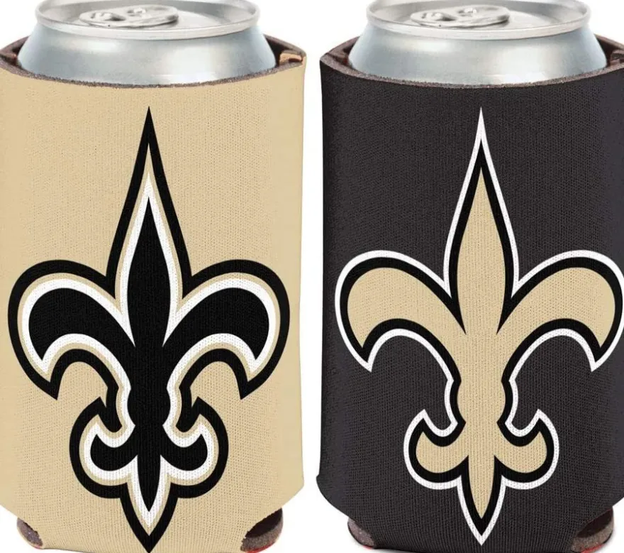 NFL Can Cooler New Orleans Saints Logo Dosenkühler Dosenhalter Bier 32085226839