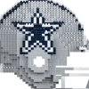 NFL Dallas Cowboys 3D BRXLZ Puzzle Helm Set Football Footballhelm