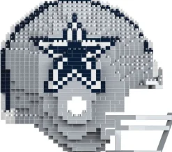 NFL Dallas Cowboys 3D BRXLZ Puzzle Helm Set Football Footballhelm