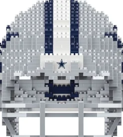 NFL Dallas Cowboys 3D BRXLZ Puzzle Helm Set Football Footballhelm