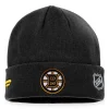 NHL Boston Bruins Wollmütze Mütze Authentic Pro Game Train 726658063968