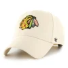 NHL Chicago Blackhawks Cap Basecap Baseballcap MVP Natural 196895641449 Kappe