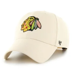 NHL Chicago Blackhawks Cap Basecap Baseballcap MVP Natural 196895641449 Kappe
