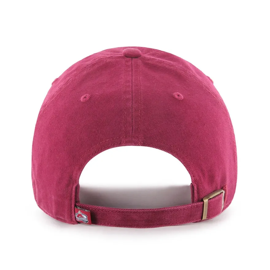 NHL Colorado Avalanche Cap Basecap Baseballcap Cleanup rot 053838696815 Kappe