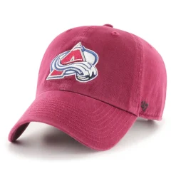 NHL Colorado Avalanche Cap Basecap Baseballcap Cleanup rot 053838696815 Kappe