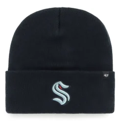 NHL Seattle Kraken Wollmütze Mütze Haymaker navy Knit Beanie Hat