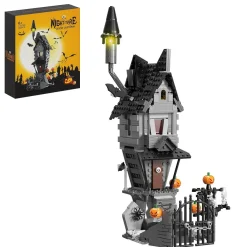 Nightmare Before Christmas Bausteine Spielzeug Jacks Schloss Block Ornamente Puzzle