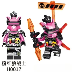 Ninja Minifiguren Set Bausteine Figuren kompatibel Ninjago Konstruktionsspielzeug