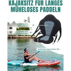 Niphean Stand Up Paddle Board für Erwachsene, 320cm, 200kg Tragkraft, inkl