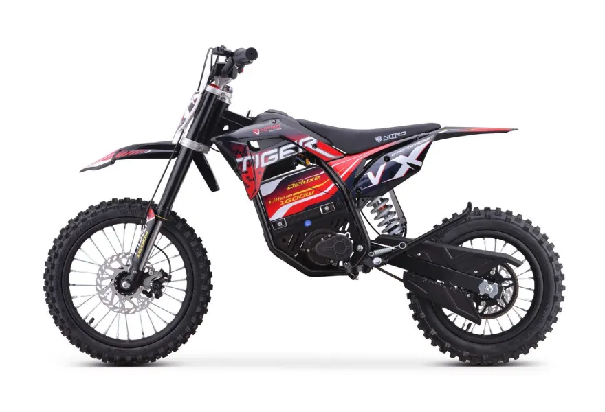 NITRO MOTORS 1600W 48V Lithium Eco midi Dirtbike Tiger VX DLX 14
