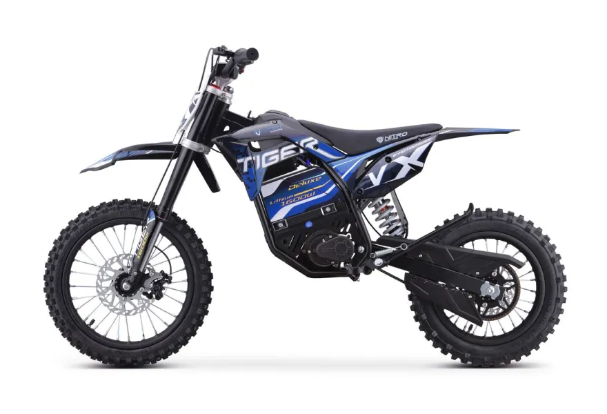 NITRO MOTORS 1600W 48V Lithium Eco midi Dirtbike Tiger VX DLX 14