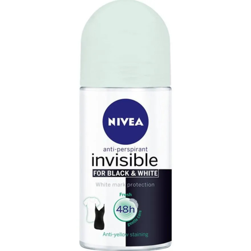 Nivea For Black And White Roll On Fresh 50ml