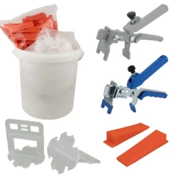 Nivelliersystem 0,5 mm Fugenbreite! Für eine Fliesenstärke von 3-12mm geeignet!