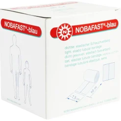 Nobafast elastischer Schlauchverband gerollt Länge 10 m Verband Unterzugverband