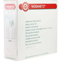Nobanetz elastischer Netzschlauchverband Weiß 25 m Netzverband Schlauchverband