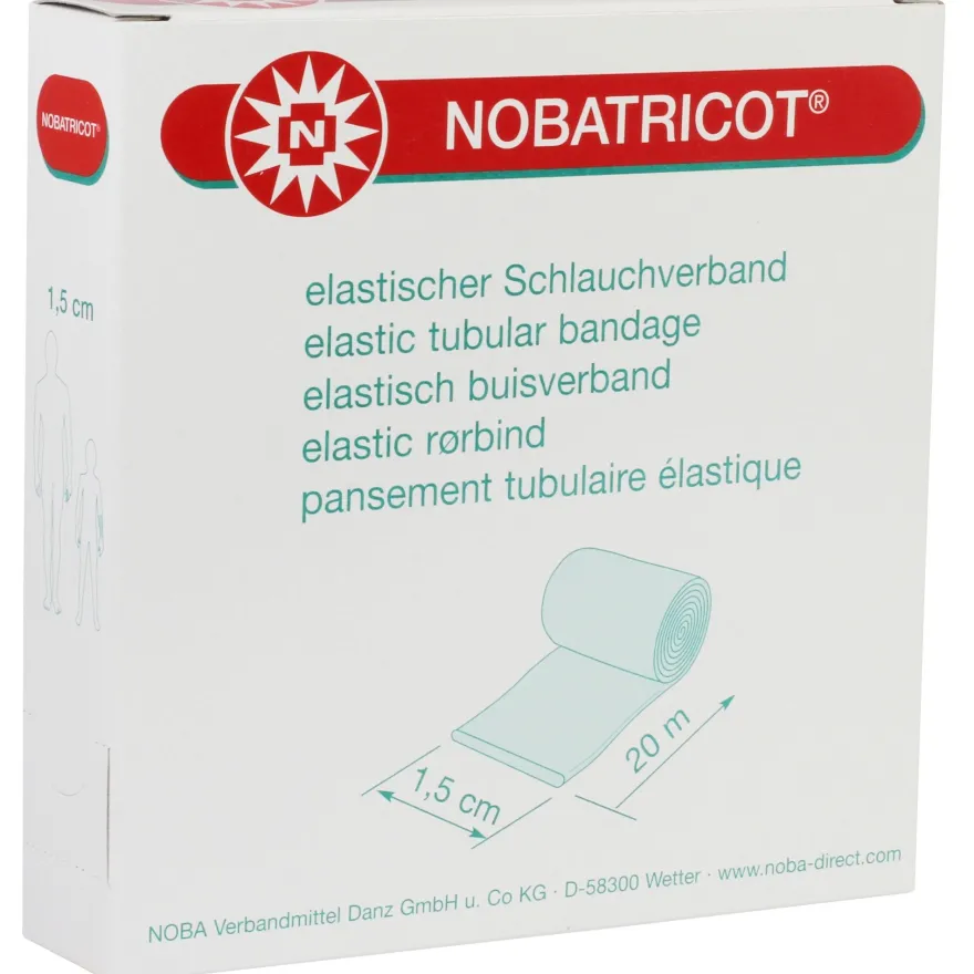 Nobatricot Elastischer Schlauchverband gerollt Trikotschlauch