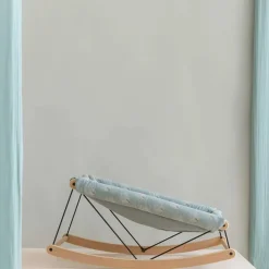 Nobodinoz Babywippe Bezug Gatsby Antik Grün Bio