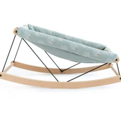 Nobodinoz Babywippe Bezug Gatsby Antik Grün Bio