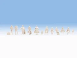 Noch 35985 Unbemalte Figuren 72 Stück, N (1:160)