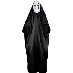 No Face Man Cosplay Kostum Frauen Manner Robe Halloween Karneval Party Anzug