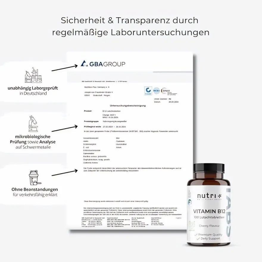 Nutri + Vitamin B12 Lutschtabletten