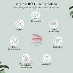 Nutri + Vitamin B12 Lutschtabletten