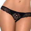 Obsessive Riostring - Ouvert Spitze, breiter Bund () 2XL/3XL