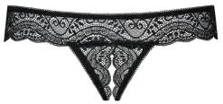Obsessive Riostring - Ouvert Spitze, breiter Bund () 2XL/3XL