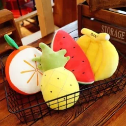 Obst Gemüse Plüschtier Kuscheltier Puppen Banane Mini Obst Plüsch Spielzeug