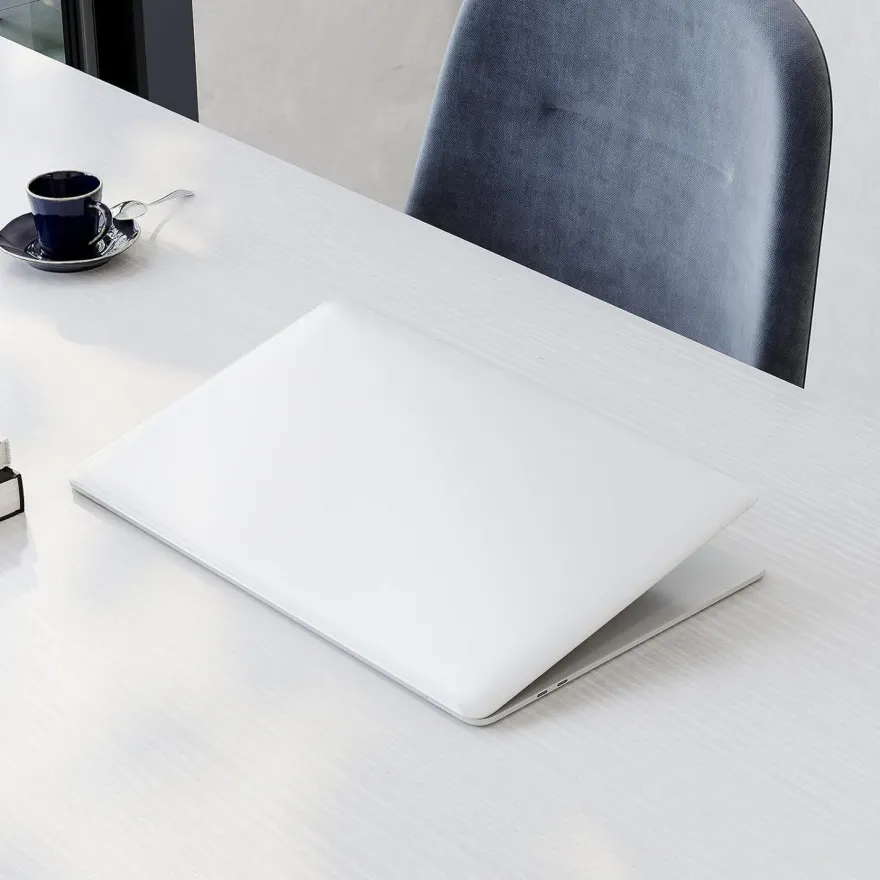 ODK Schreibtisch Weiß 120x50x74cm Computertisch Bürotisch mit Kopfhörer Halter