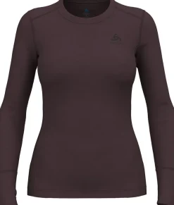 Odlo Damen Bl Top Crew Neck Long-Sleeve Merino 200 111601
