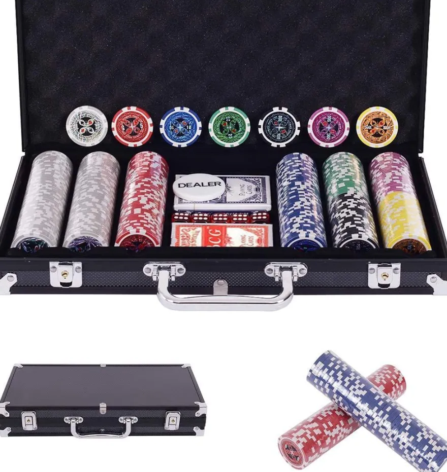 10% off Gutschein 1024 Pokerset 300 Laser-Chips Alukoffer inkl. Komplettset