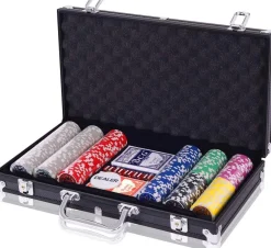 10% off Gutschein 1024 Pokerset 300 Laser-Chips Alukoffer inkl. Komplettset