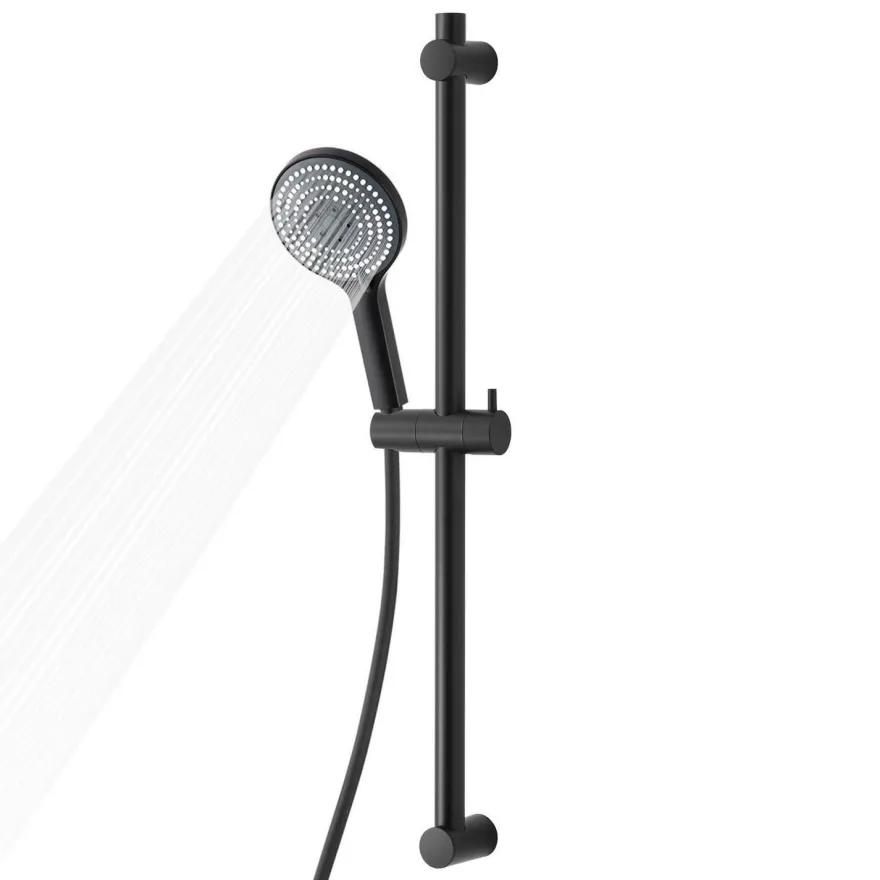 OFFO Duschset 70cm mit 6-Funktions-Handbrause, 1,6m Schlauch und verstellbarer