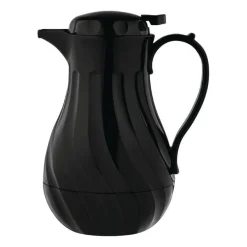 Olympia Swirl Isolierkanne Schwarz 2L
