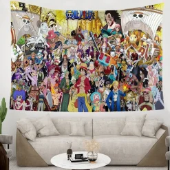 ONE PIECE Wandbehänge Nami Zoro Tapestry Hintergrund Tuch Schlafzimmer Wanddekoration