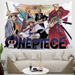 ONE PIECE Wandbehänge Nami Zoro Tapestry Hintergrund Tuch Schlafzimmer Wanddekoration
