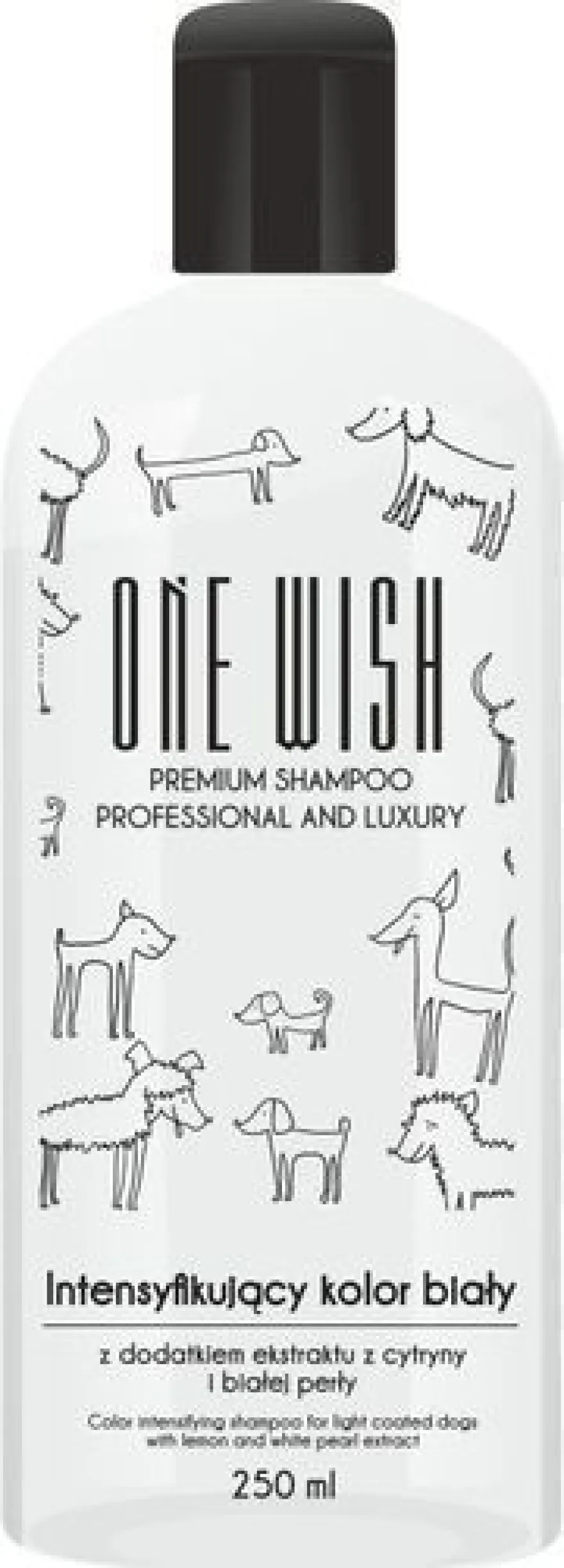 ONE WISH Shampoo für weißes Fell 250 ml