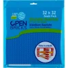 Open Bricks OB-P32BL - Stackable Baseplate 32 x 32 Noppen - Blue