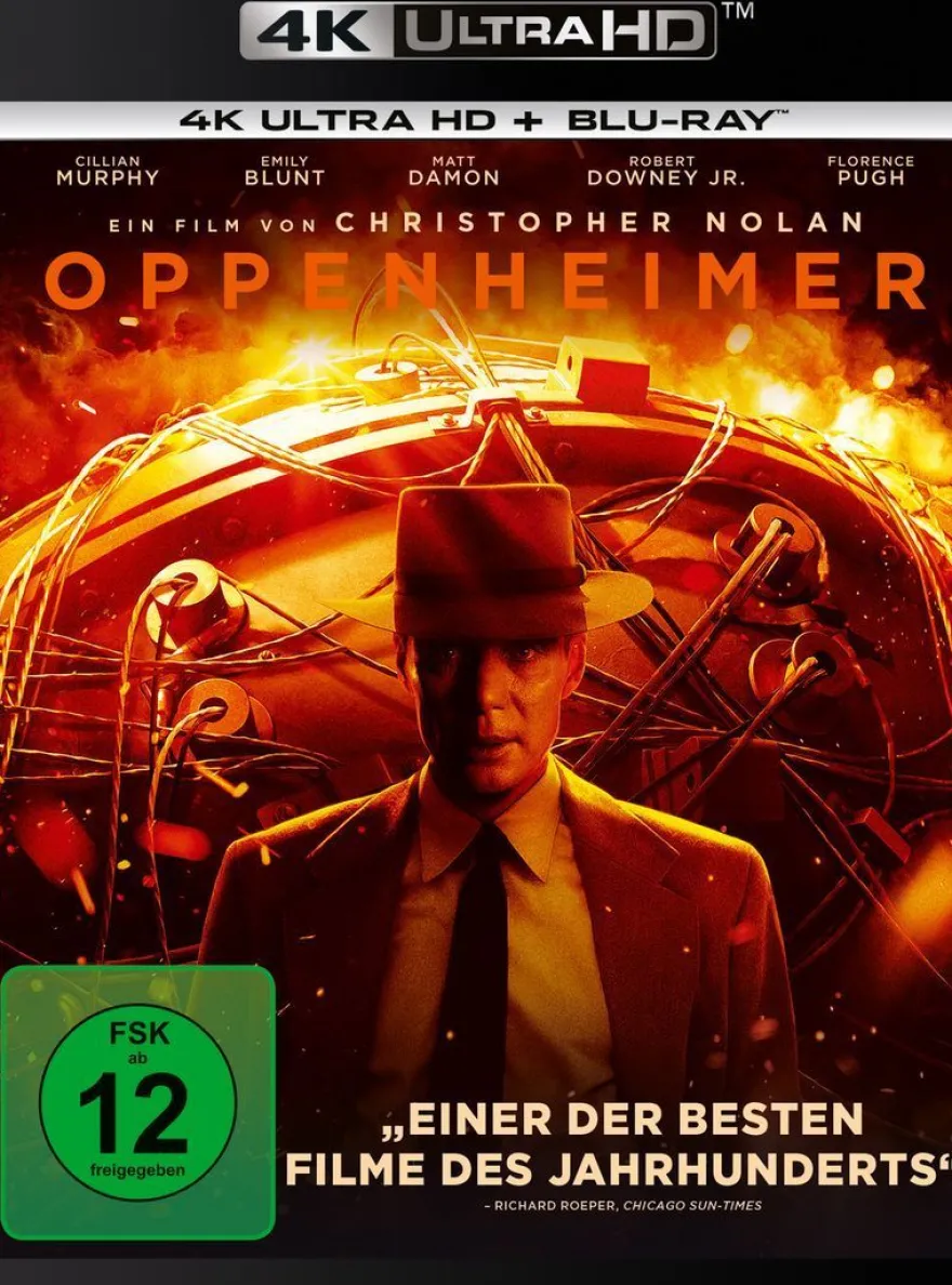 Oppenheimer (Ultra HD Blu-ray & Blu-ray) - Universal Pictures