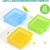 Opret 3 Stück Tablettenbox Pillendose für Vitamine Fischöl Unterwegs