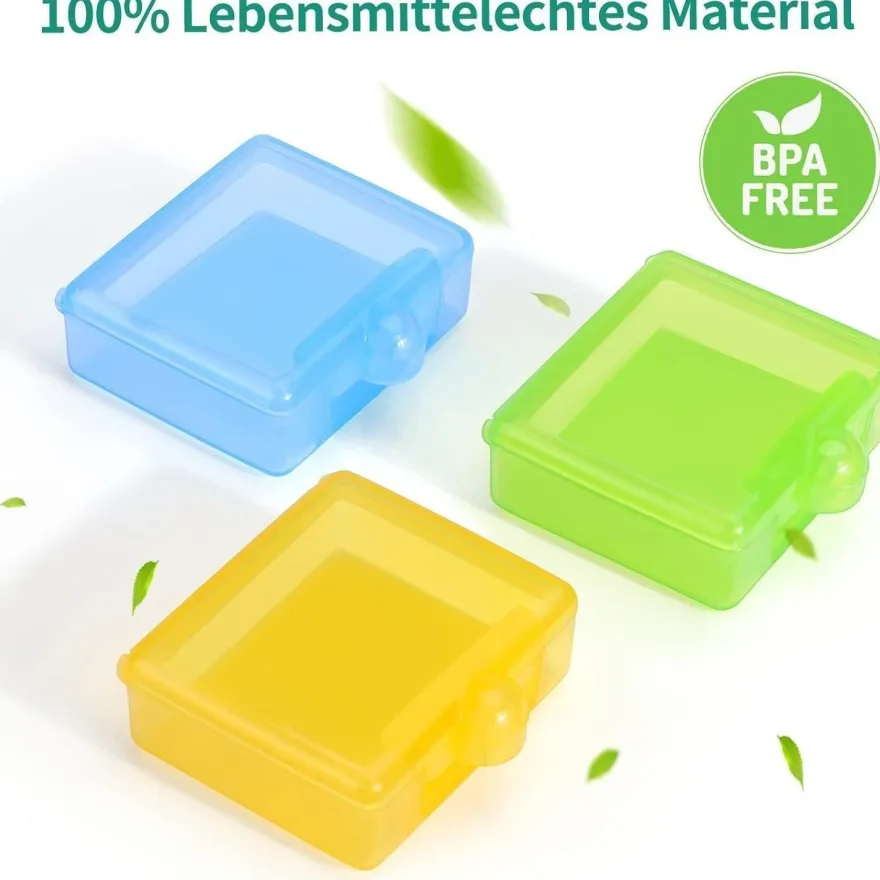 Opret 3 Stück Tablettenbox Pillendose für Vitamine Fischöl Unterwegs
