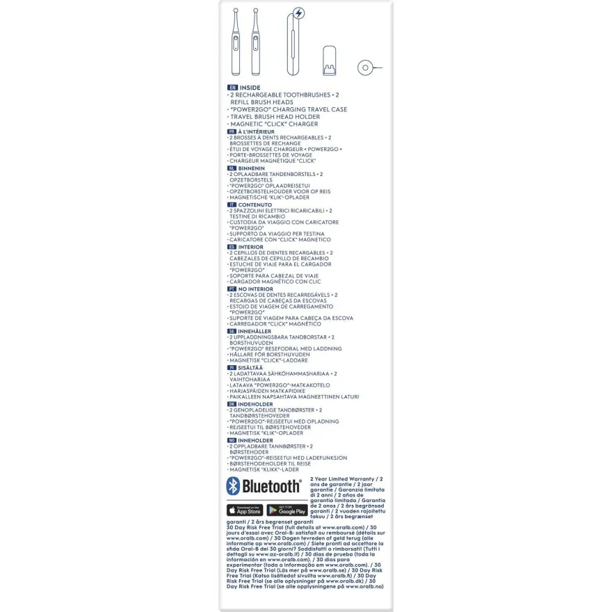 Oral-B iO Series 9 Duo Black Onyx/Rose Quartz Zahnbürste