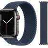 Original Apple Braided Solo Loop Armband 42/44/45mm Größe 7 Abyss Blue