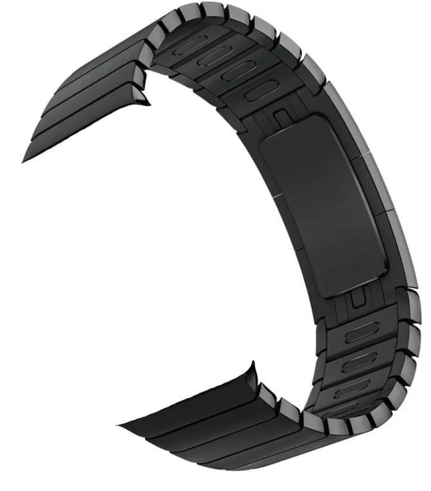 Original Apple Link Bracelet Armband 38/40/41mm MUHK2ZM/A Space Black 17cm Wie Neu
