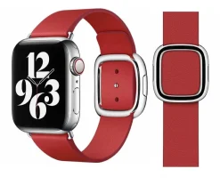 Original Apple Modern Buckle Armband Größe L 38/40/41mm MY682ZM/A Scarlet