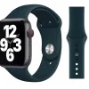 Original Apple Sport Armband S/M 38/40/41mm MJK43ZM/A Mallard Green Sehr Gut
